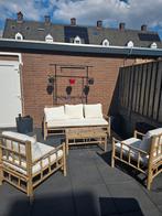 Bamboe tuinset, Tuin en Terras, Tuinsets en Loungesets, Ophalen, Zo goed als nieuw, Overige materialen