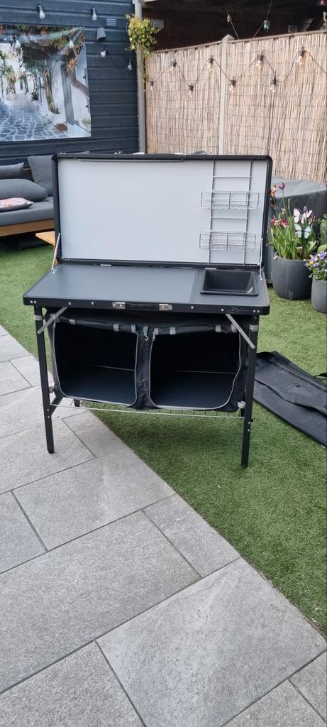 Bardani Salamanca campingkeuken kast  graphite grey, Caravans en Kamperen, Kampeermeubelen, Nieuw, Campingkast, Ophalen