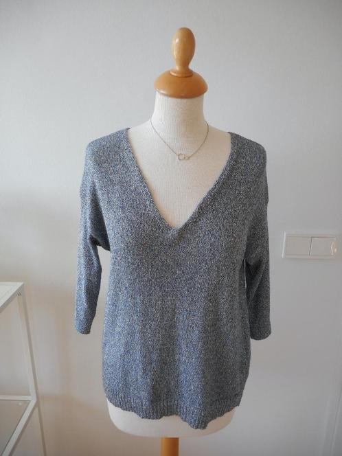 Trui van Poools, maat 38, Kleding | Dames, Truien en Vesten, Zo goed als nieuw, Maat 38/40 (M), Blauw, Ophalen of Verzenden