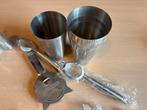 Shaker met strainers, Ophalen of Verzenden, Zo goed als nieuw
