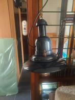 Ouderwetse Scheepslamp, Gebruikt, Vintage, Ophalen of Verzenden, Glas