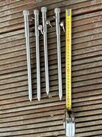 4 rvs hengelsteunen 30cm, Watersport en Boten, Ophalen, Zo goed als nieuw, Overige typen