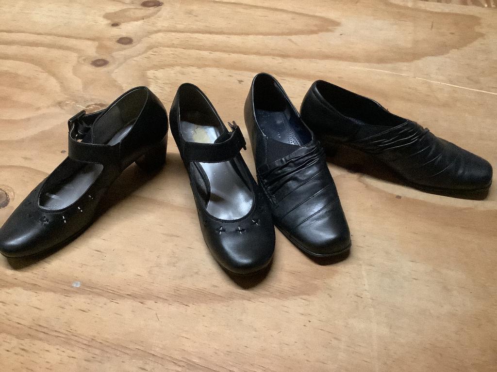 ARA schoenen maat 41 zwart, Verzenden, Zo goed als nieuw, Zwart, Schoenen met lage hakken