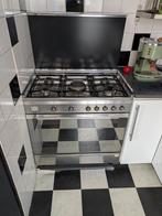 Smeg 5 pits gasfornuis, Ophalen, Gebruikt, Gas, Vrijstaand