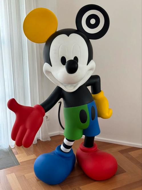 Mickey 140 cm Leblon Delienne de Castelbajac, Verzamelen, Disney, Nieuw, Beeldje of Figuurtje, Mickey Mouse, Ophalen of Verzenden