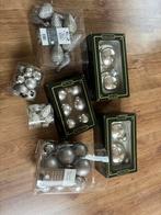 Kerstballen set zilver echt glas, Diversen, Ophalen, Gebruikt