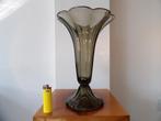 Art Deco zeer Grote Vaas Inwald, Fumee/groen