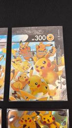 Pikachu V-union - SWSH 139-140-141-142 - Black Star Promo, Ophalen of Verzenden, Zo goed als nieuw, Meerdere kaarten