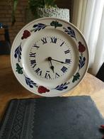 boerenbont klok, vaste prijs 25 euro, Huis en Inrichting, Woonaccessoires | Klokken, Ophalen, Gebruikt, Analoog, Wandklok