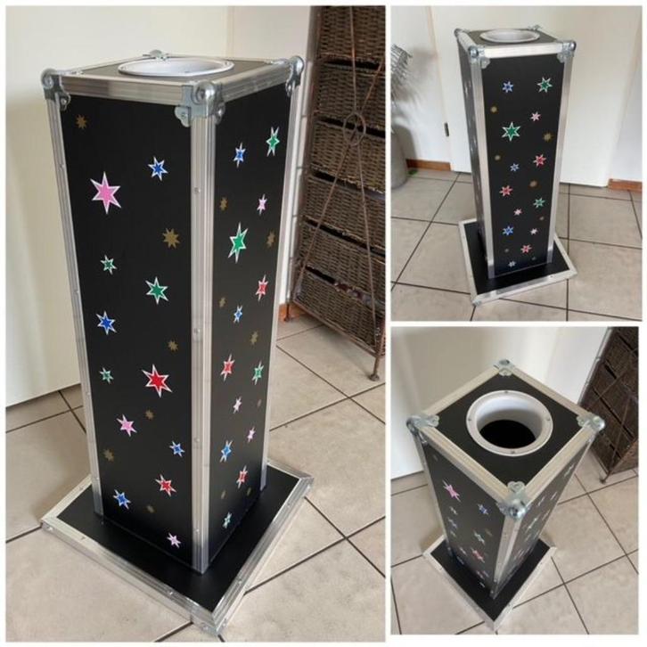 Grabbelton / tombola / lootjes trekken te huur, Hobby en Vrije tijd, Feestartikelen | Verhuur, Zo goed als nieuw, Overige, Ophalen