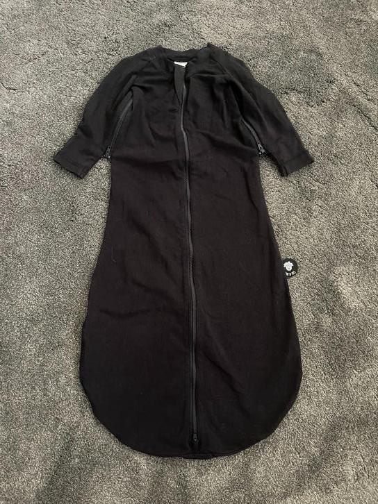 Fedde en Kees Bundi slaapzakje 3-6 maanden zwart, Kinderen en Baby's, Dekens, Slaapzakjes en Inbakerproducten, Zo goed als nieuw