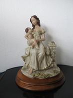 prachtig zwaar beeld moeder met kind 30/24 cm, Antiek en Kunst, Ophalen of Verzenden
