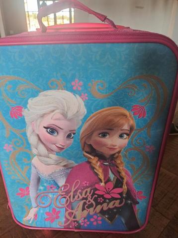 Frozen Elsa & Anna Trolley Logeerkoffer beschikbaar voor biedingen