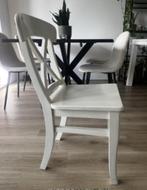Set van 6 stoelen – stevig en comfortabel, Ophalen, Gebruikt, Wit, INGOLF