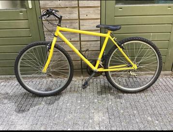 Gebruikte Kinderfiets - Gele Mountainbike beschikbaar voor biedingen
