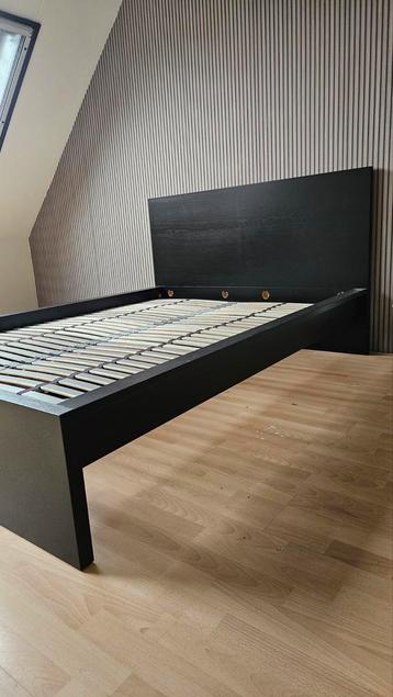 IKEA Malm bedframe met 2 lades 160x200. MOET ZSM WEG. - afbeelding 3