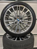 NETTE ORIGINELE BMW 5 SERIE G30 G31 19 INCH BREEDSET 635, 19 inch, Gebruikt, 275 mm, Banden en Velgen