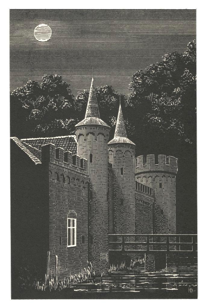 944515 St Oedenrode N Br Kasteel Heksenhage Nette oude kaart, Verzamelen, Ansichtkaarten | Nederland, Ongelopen, Noord-Brabant