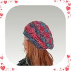 Baret nr 23 Petunia, Handgemaakt, Ophalen of Verzenden, Nieuw, Muts
