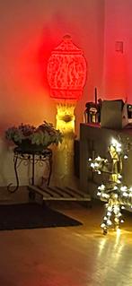 Marmeren pilaar / Lamp, Huis en Inrichting, Woonaccessoires | Zuilen en Pilaren, Ophalen, Zo goed als nieuw