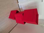 Kallax Expedit bakken rood, Huis en Inrichting, Ophalen, Overige materialen, Gebruikt, Mand