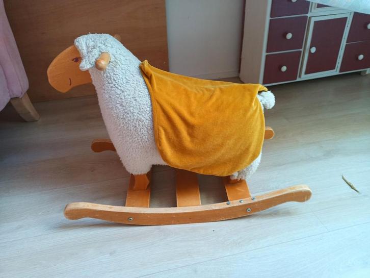 Hobbel Schaap 'Babs' - Opgeknapt!, Kinderen en Baby's, Speelgoed | Hobbelfiguren, Gebruikt, Ophalen