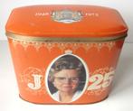 Juliana 25 jaar regeringsjubileum blik, 1948 1973, in behoor, Verzamelen, Blikken, Ophalen of Verzenden, Zo goed als nieuw, Overige