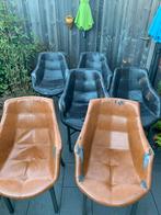 Gratis 6 stoelen, Huis en Inrichting, Ophalen, Gebruikt, Overige kleuren, Leer