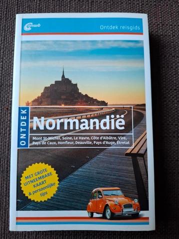 ANWB ontdek reisgids - Normandië + kaart beschikbaar voor biedingen