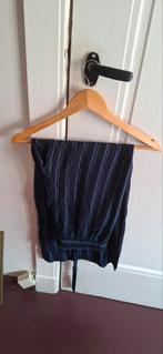 MSCH Copenhagen blauwe gestreepte broek - S, Blauw, Ophalen of Verzenden, Zo goed als nieuw, Maat 36 (S)