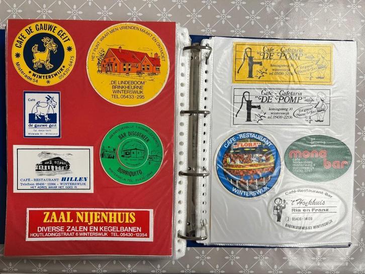 STICKERS CAFE V/W DISCOTHEEK STICKERS, Verzamelen, Stickers, Zo goed als nieuw, Ophalen of Verzenden