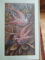 Cornet Kwint, schiderij met duiven, Antiek en Kunst, Ophalen of Verzenden