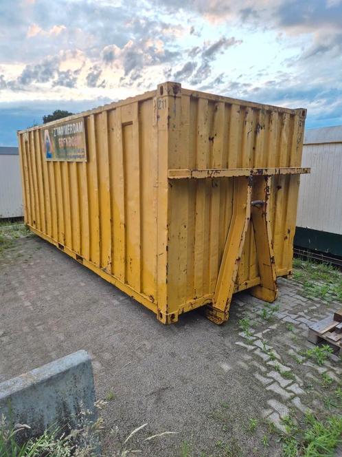 Zeecontainer met haakarm opslagcontainer container slede, Doe-het-zelf en Verbouw, IJzerwaren en Bevestigingsmiddelen, Gebruikt