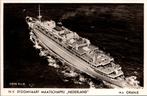 Amsterdam M.S. Oranje - Stoomvaart Maatschappij Nederland, Verzamelen, Verzenden, 1940 tot 1960, Ongelopen, Noord-Holland