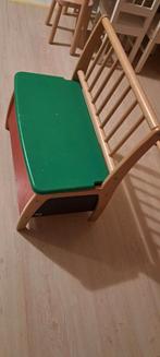 Kinderklepbankje met opbergruimte, Kinderen en Baby's, Kinderkamer | Tafels en Stoelen, Ophalen, Stoel(en)