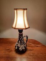 Klein Vintage retro oud lamp W Germany nachtlamp tafellamp., Ophalen of Verzenden, Zo goed als nieuw, Minder dan 50 cm