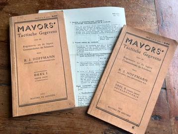 Nederlands mobilisatie handboeken officier mavors 1937 beschikbaar voor biedingen