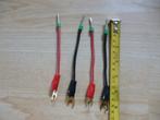 jumper kabel draadbruggen, Ophalen of Verzenden, Zo goed als nieuw, Minder dan 2 meter, Luidsprekerkabel