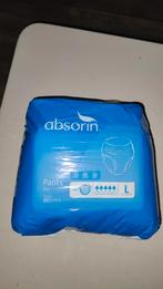 3 pakken Absorin incontinentie broekjes, L, Diversen, Verpleegmiddelen, Ophalen, Nieuw