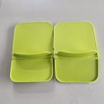 Inzet Tupperware snackbox broodtrommel C-200, Ophalen of Verzenden, Nieuw, Groen, Overige typen