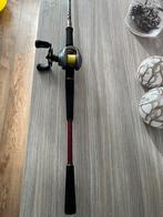 Westin jerkbait-T 20-80 gr met Abu garcia max lp 41, Ophalen, Zo goed als nieuw, Werphengel