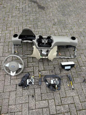 Airbackset ford ka 2 bruin/beige beschikbaar voor biedingen