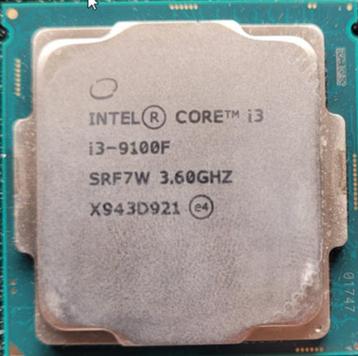 Processor 9e Generatie i3-9100F beschikbaar voor biedingen