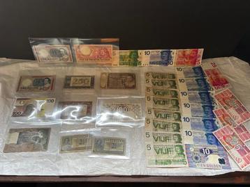 Mooie verzameling papiergeld / briefgeld Nederland  beschikbaar voor biedingen