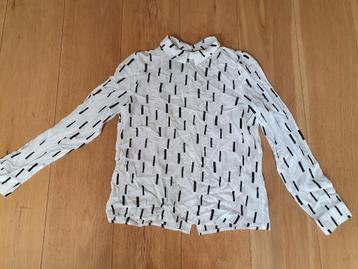 Wit/zwarte Vero Moda blouse S beschikbaar voor biedingen