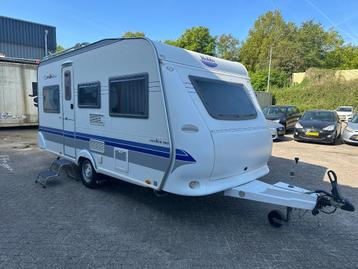 Hobby 450 UB 2006 Mover Voortent als nieuw ! beschikbaar voor biedingen