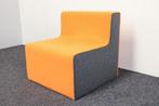 Fauteuil | Ziru | Oranje | Wachtkamerstoel | Loungestoel, Minder dan 150 cm, Minder dan 75 cm, Modern, Stof