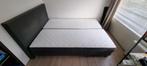 boxspring 160 x 210 (geen topper), Huis en Inrichting, Ophalen, 210 cm, Tweepersoons, Grijs