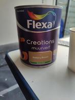 Flexa creations muurverf bakery brown bruin 1l nieuw, Doe-het-zelf en Verbouw, Verf, Beits en Lak, Ophalen of Verzenden, Nieuw
