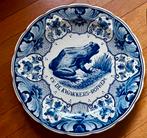 Wandbord, decoractie, Delft’s Blauw, Rothem, carnaval, Ophalen of Verzenden